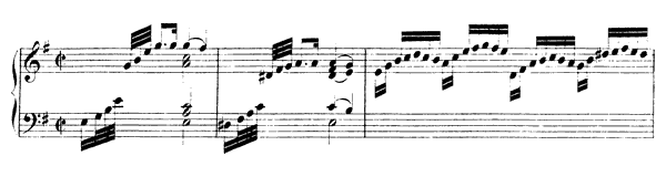 Partita 6 - BWV 830 in E Minor by Bach