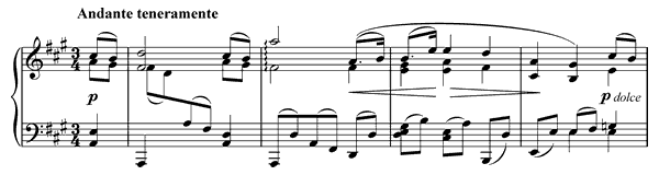 Intermezzo - Op. 118 No. 2 in A Major by Brahms