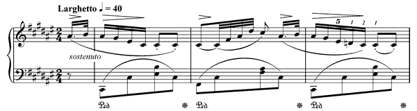 Nocturne 5 Op. 15 No. 2  in F-sharp Major by Chopin piano sheet music