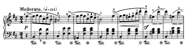 Waltz 10 - Op. 69 No. 2 in B Minor by Chopin