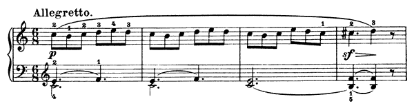 Piano Piece - Op. 125 No. 6 in C Major by Diabelli