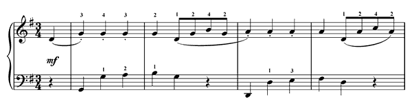 Minuet  Hob. XVI:  15  in G Major by Haydn piano sheet music