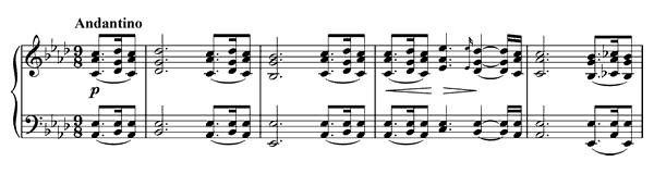 Moment Musical - Op. 94 D. 780 No. 2 in A-flat Major by Schubert